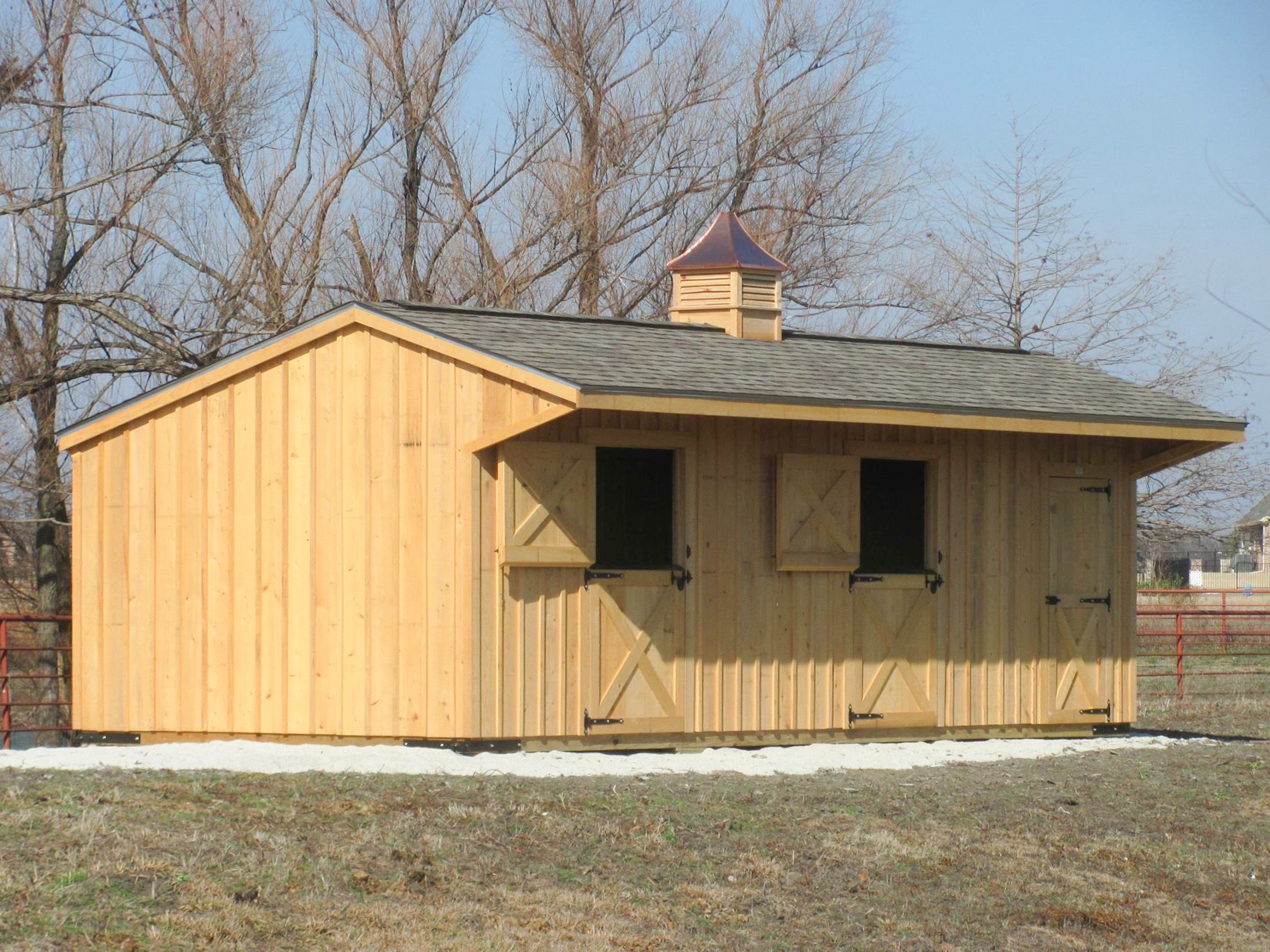 Shed Row Horse Barns - FARM + YARD