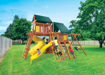 Parrot Island Playcenter Configuration 5 with Tarps