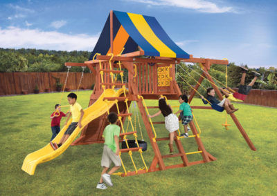 Parrot Island Playcenter with Tarp