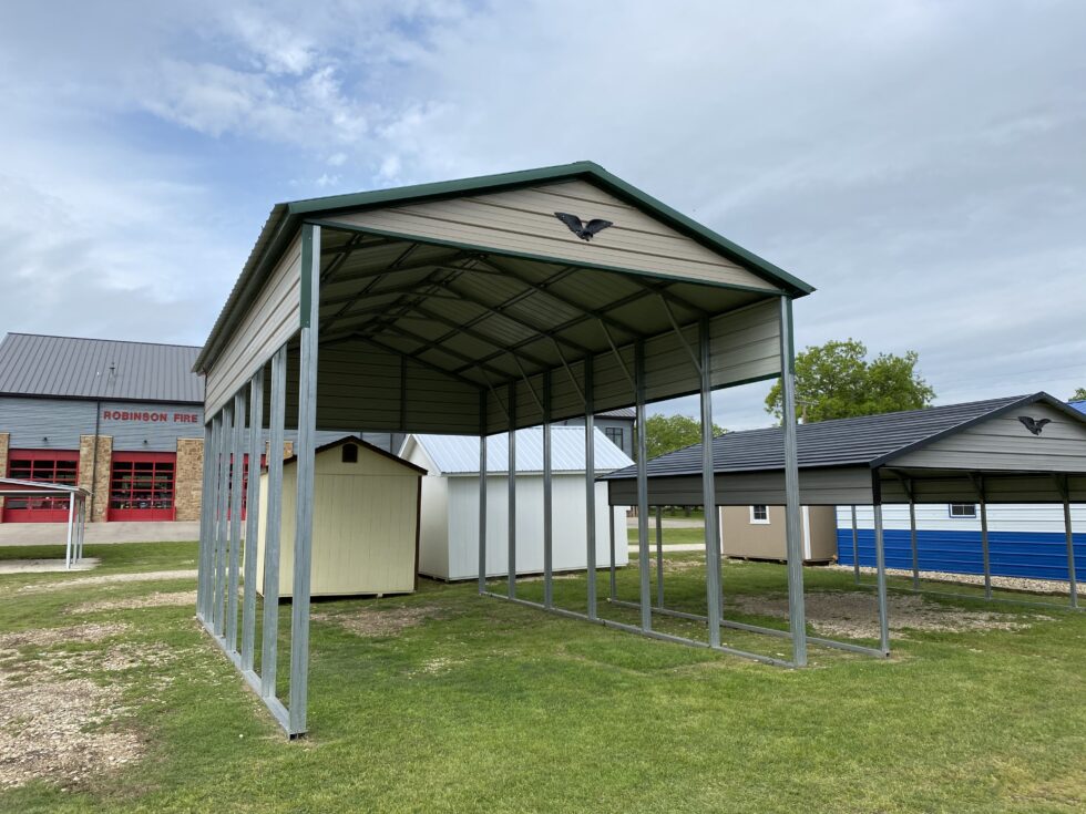 18 X 30 X 14 Vertical Roof RV Cover - FARM + YARD