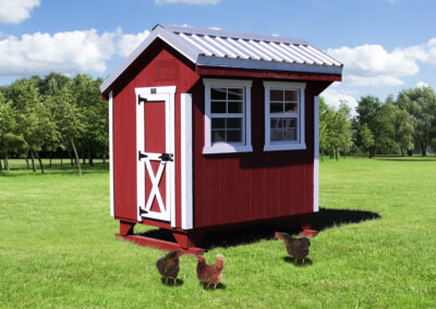 4 X 6 Plymouth Chicken Coop