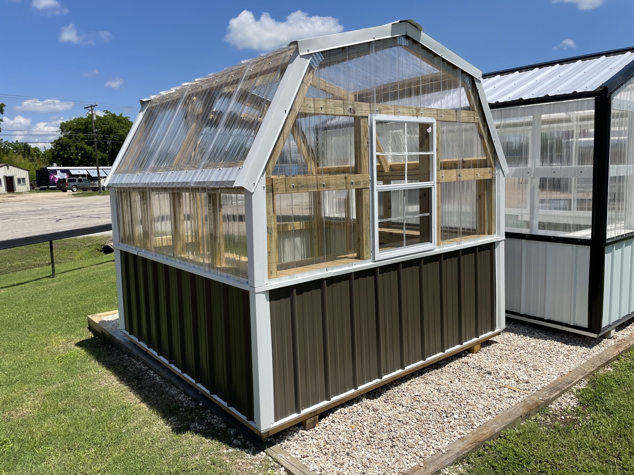 8X8 Gambrel Greenhouse - FARM + YARD