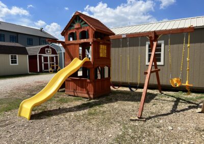 Rental Return ~ SAVE $1,182 ~ Parrot Island Fort With Playhouse and Treehouse Panels