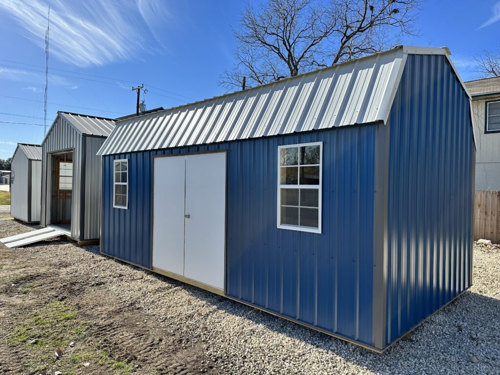 2 - 2x3 windows with screens on the front wall