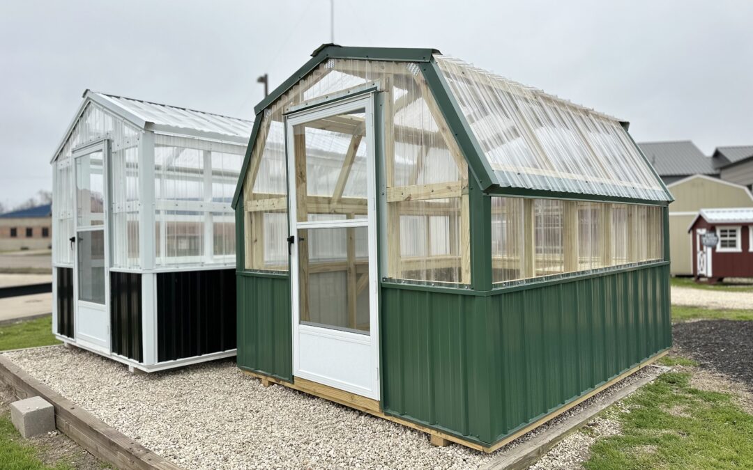 8X10 Gambrel Greenhouse