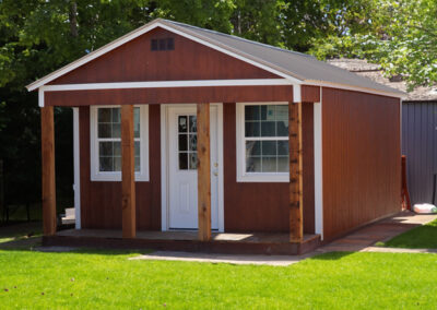 Farm-and-Yard-Central-Texas-Lelands-Painted-Diamond-Series-Cabinette-Shed, tiny home, fully built out, customizable, liveable, home office, home gym, backyard shed