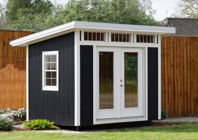 Texas Lelands Painted Studio Shed, Home Office, Home Gym, She Shed, Man Cave, HOA Approved Backyard Shed