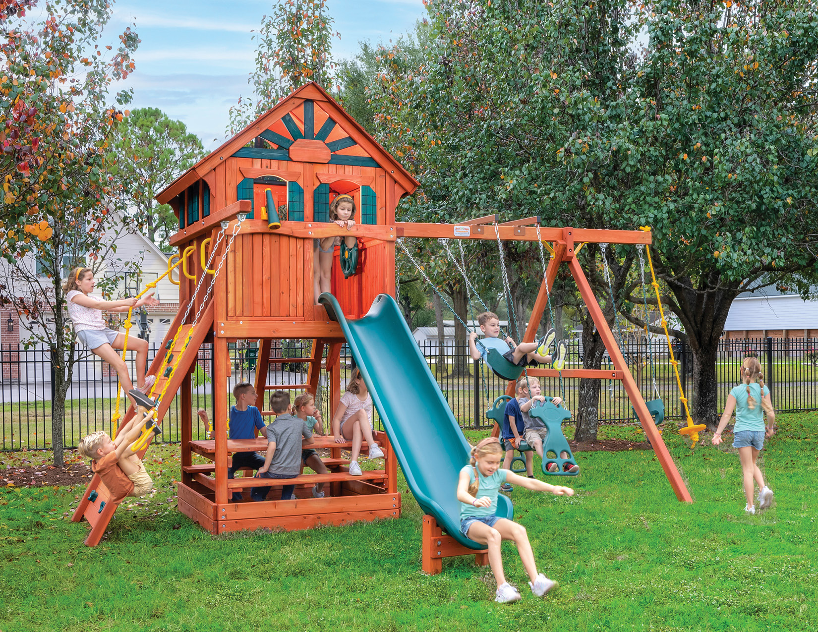 Farm-and-Yard-Central-Texas-Playset-Playground-Backyard-18-58BengalFort-Config2Treehouse-2023