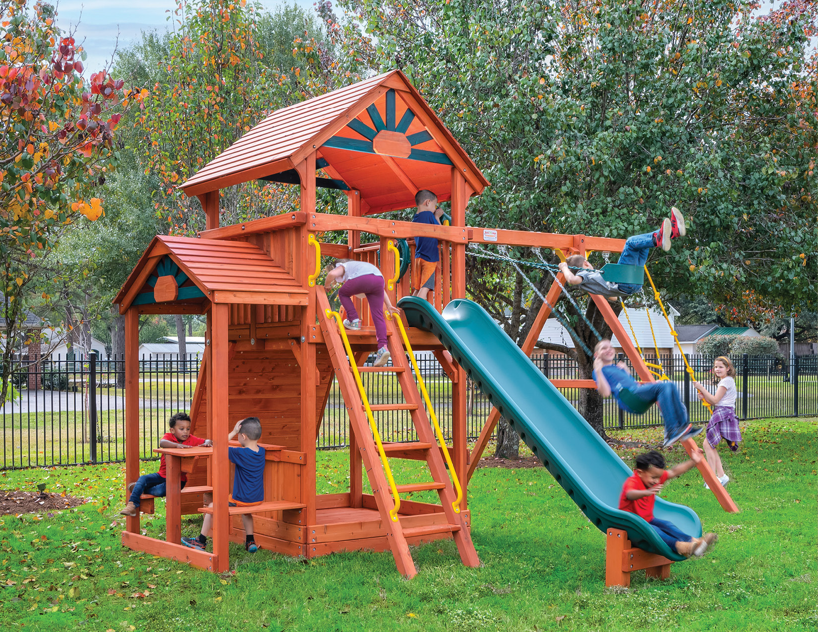 Farm-and-Yard-Central-Texas-Playset-Playground-Backyard-19-58BengalFort-Config2SnackBar-2023