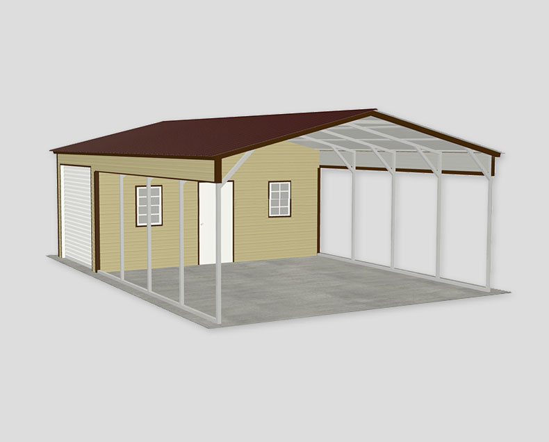 farm-and-yard-metal-buildings-eagle-carports-combo-unit-with-storage