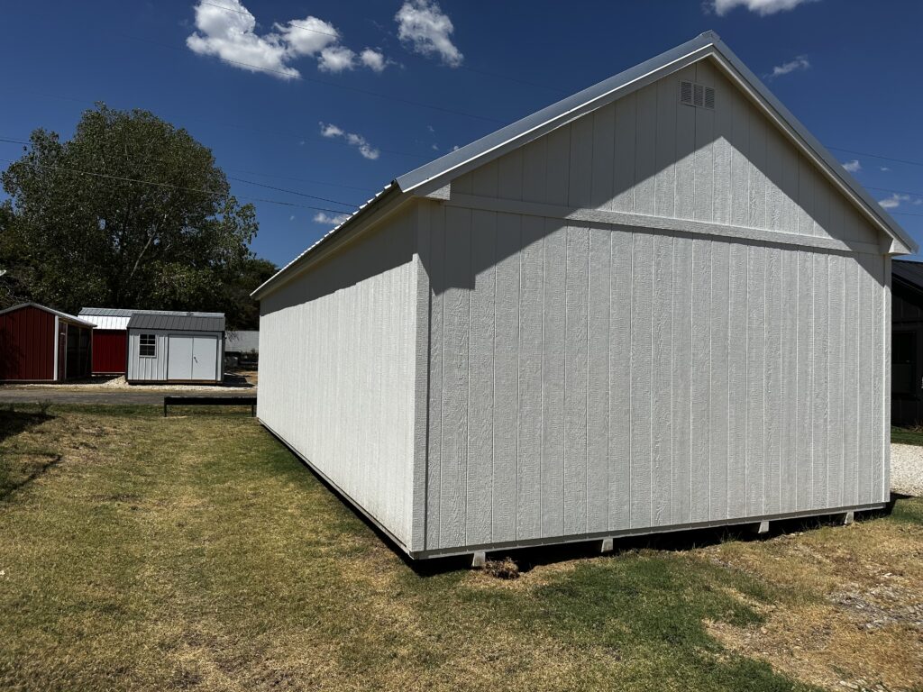 16x32 Chalet Tiny Home Shell is built with LP Smartside 