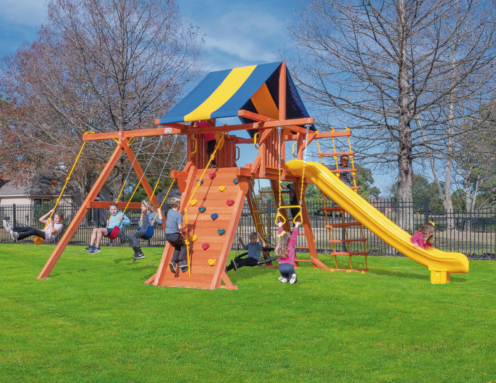 Farm-and-yard-temple-waco-belton-salado-robinson-central-texas-playset-playground-58-65JaguarPlaycenter-Config2wTarps