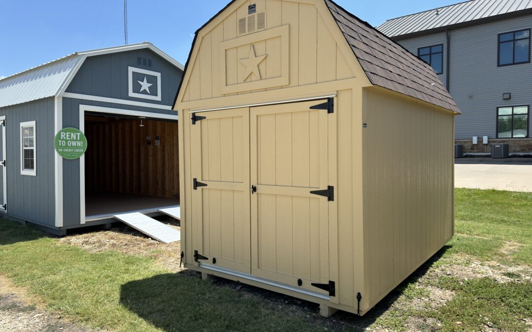8X12 Lofted Barn