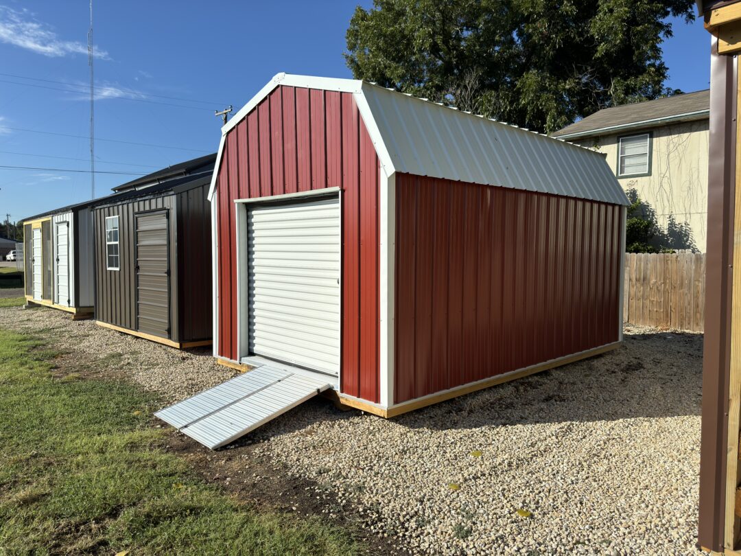 10X16 Metal Lofted Barn