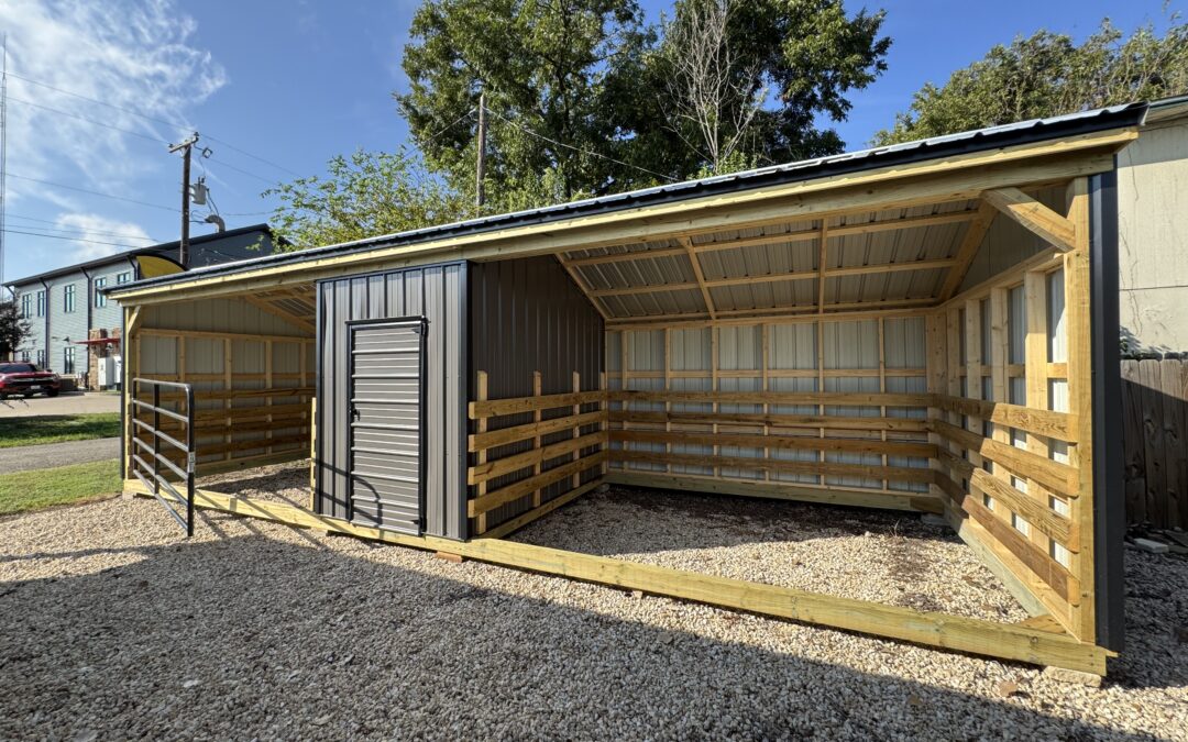 10X32 Premium Loafing Shed