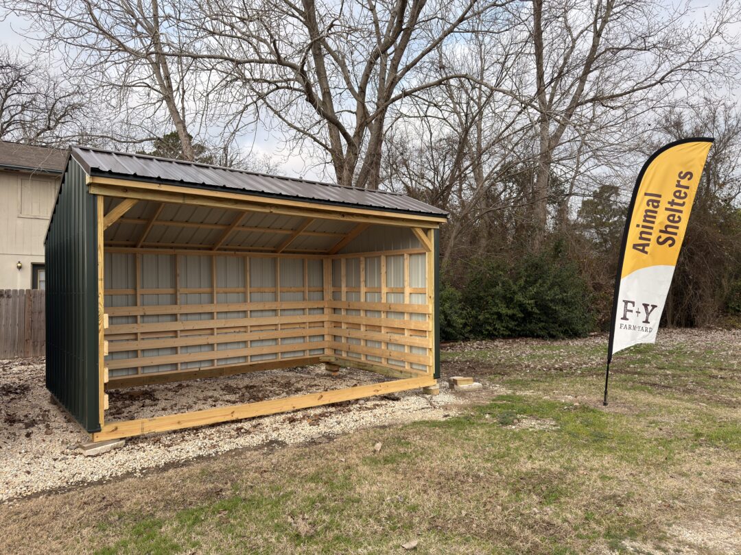 10 X 16 Loafing Shed