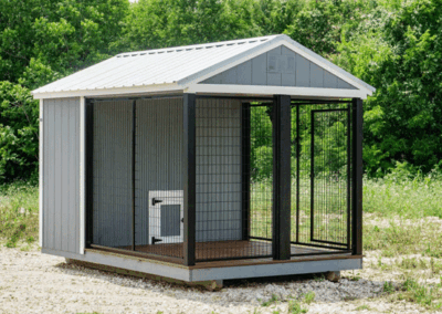 Farm-and-Yard-Painted-Wood-Shed-Dog-Kennel