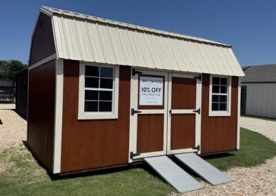 Rental Return 10 x 16 Lofted Barn